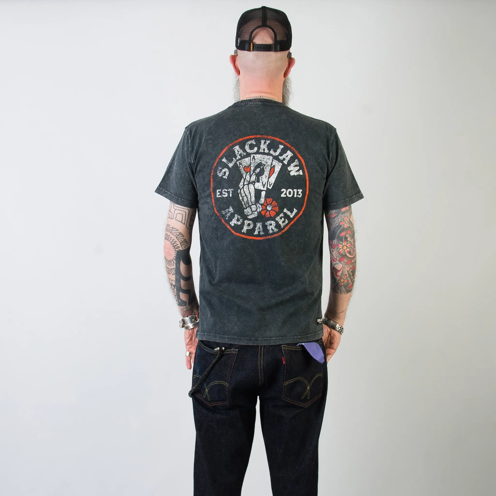 Aces High T Shirt - Vintage Black