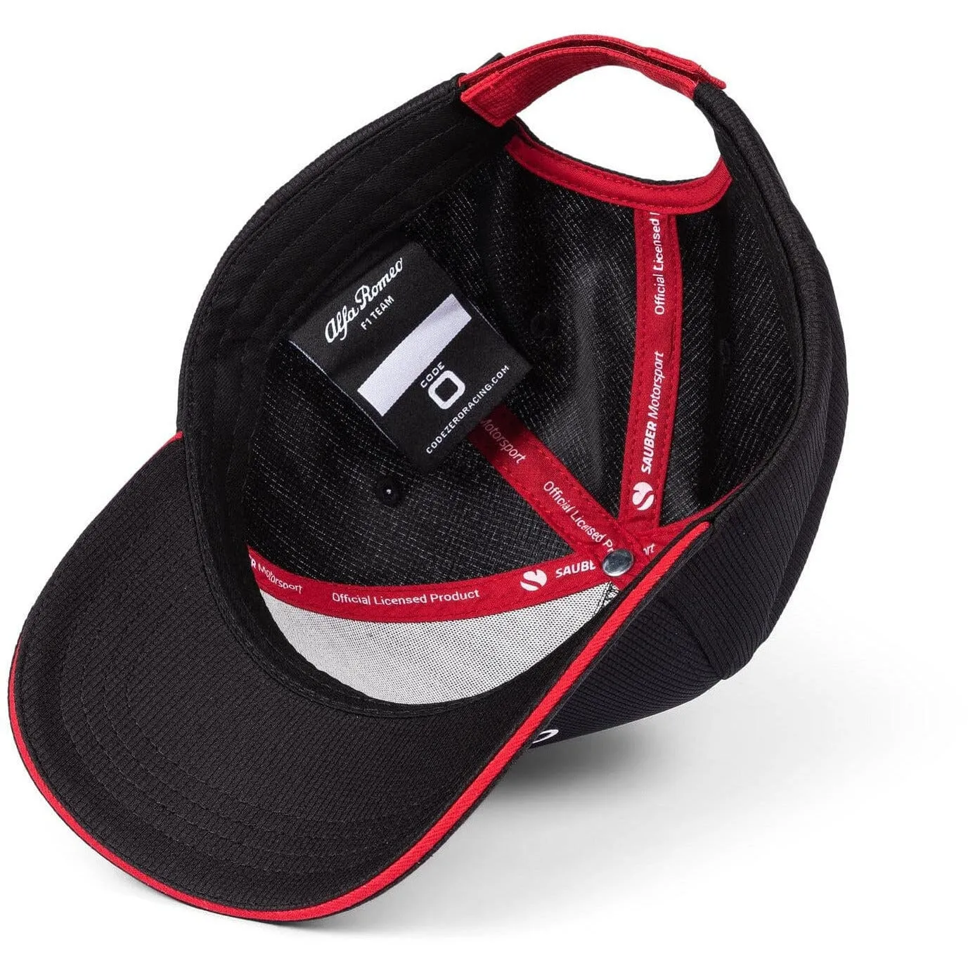 Alfa Romeo Racing F1 2023 Team Black Baseball Hat - Adult/Kids