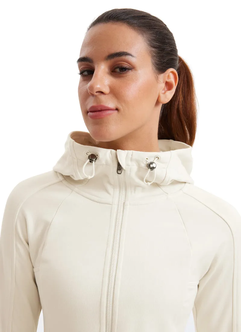 Amenity Full Zip Hoodies Thumb Holes