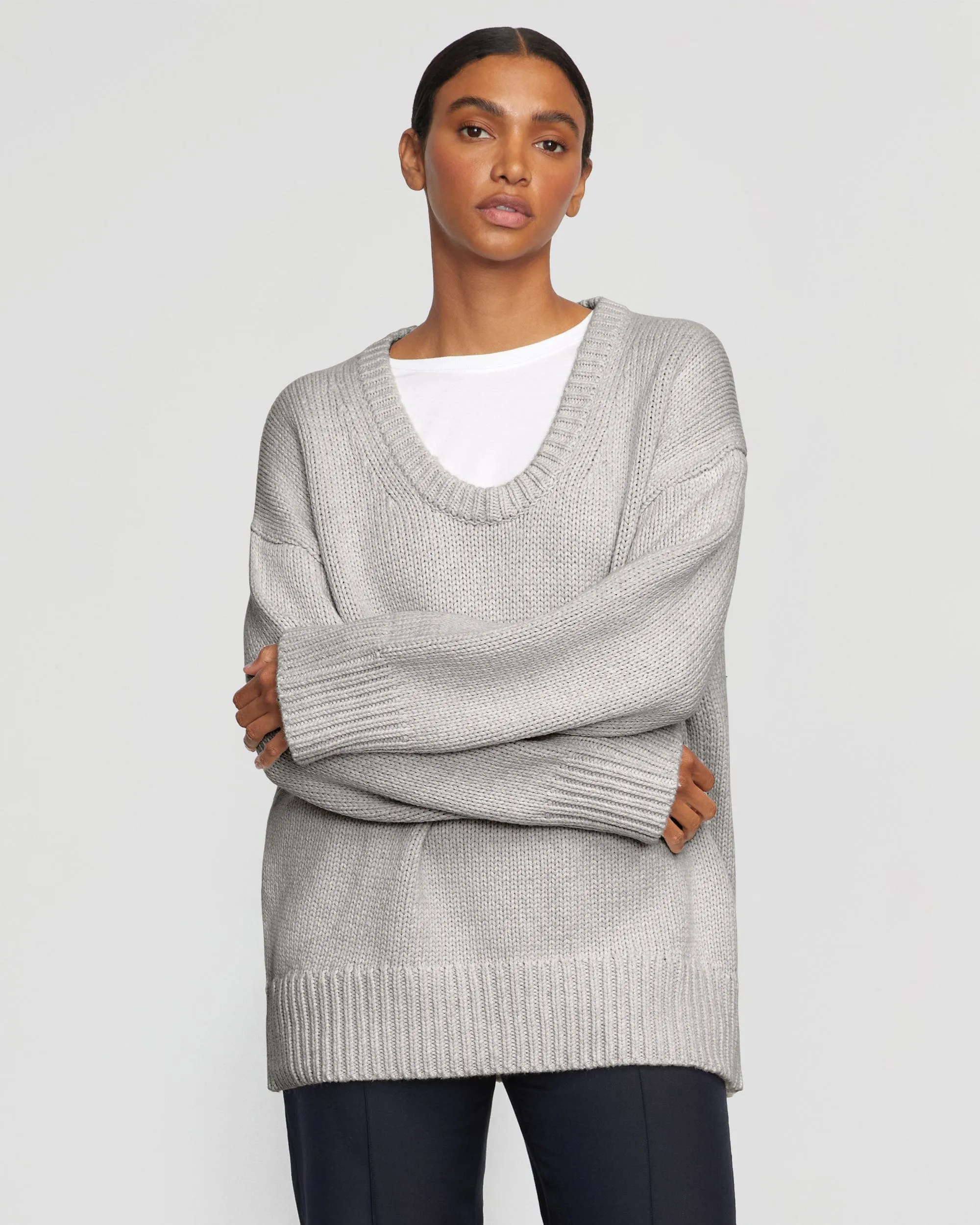 Archie Deep U-Neck Sweater