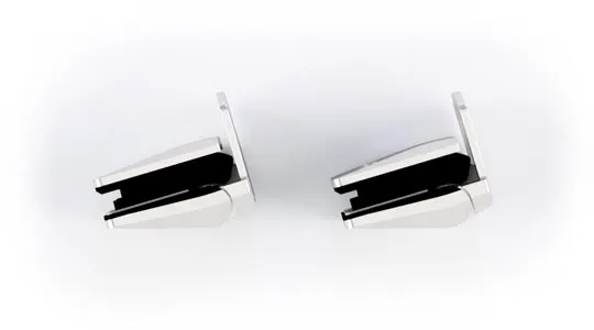 Atlantic 530, Glass Pool Fence Hinge,  Soft Close Hinge, Suits Polaris cutouts.