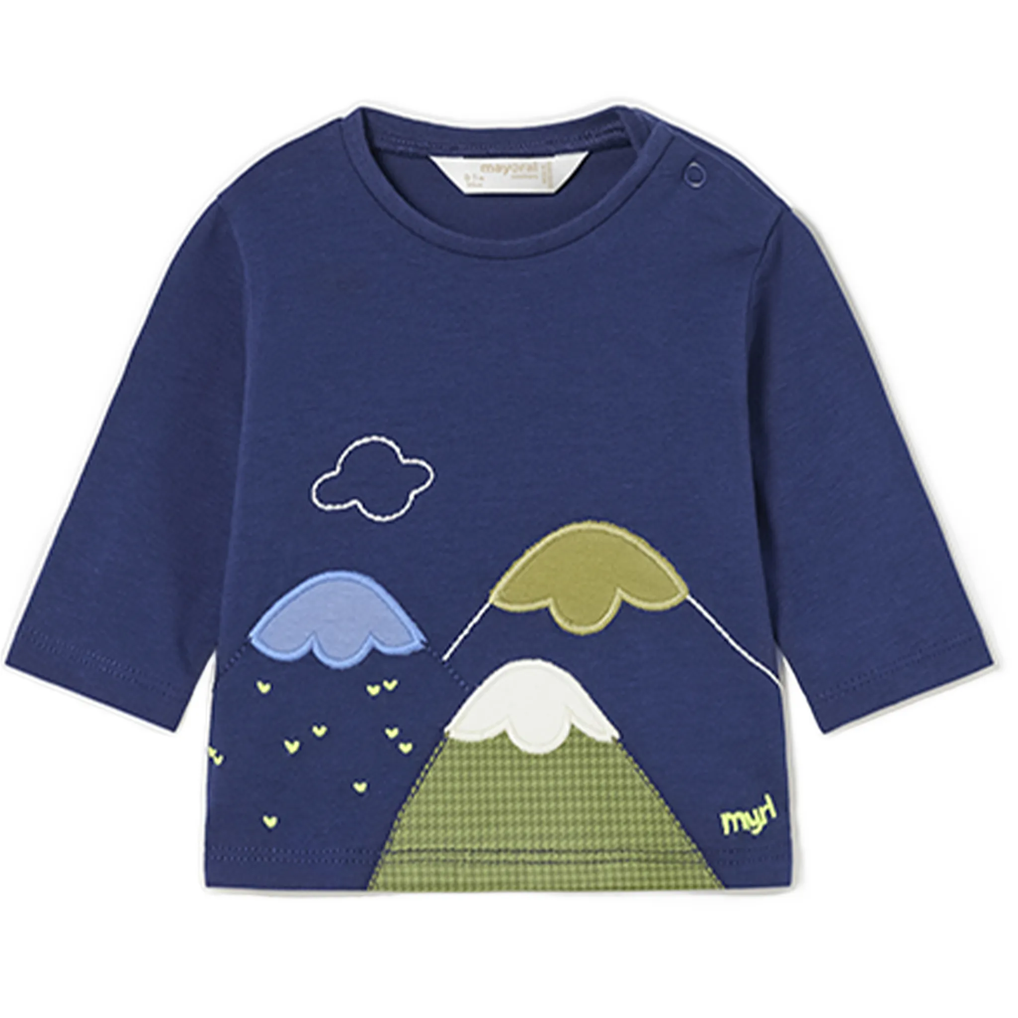 Baby Long Sleeve Shirts-Nature