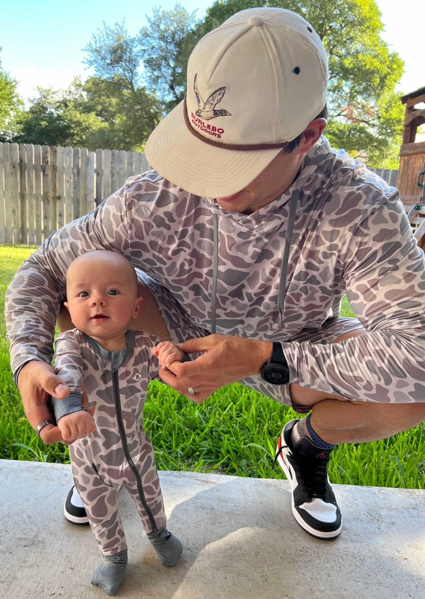 Baby Zip Up - Classic Deer Camo