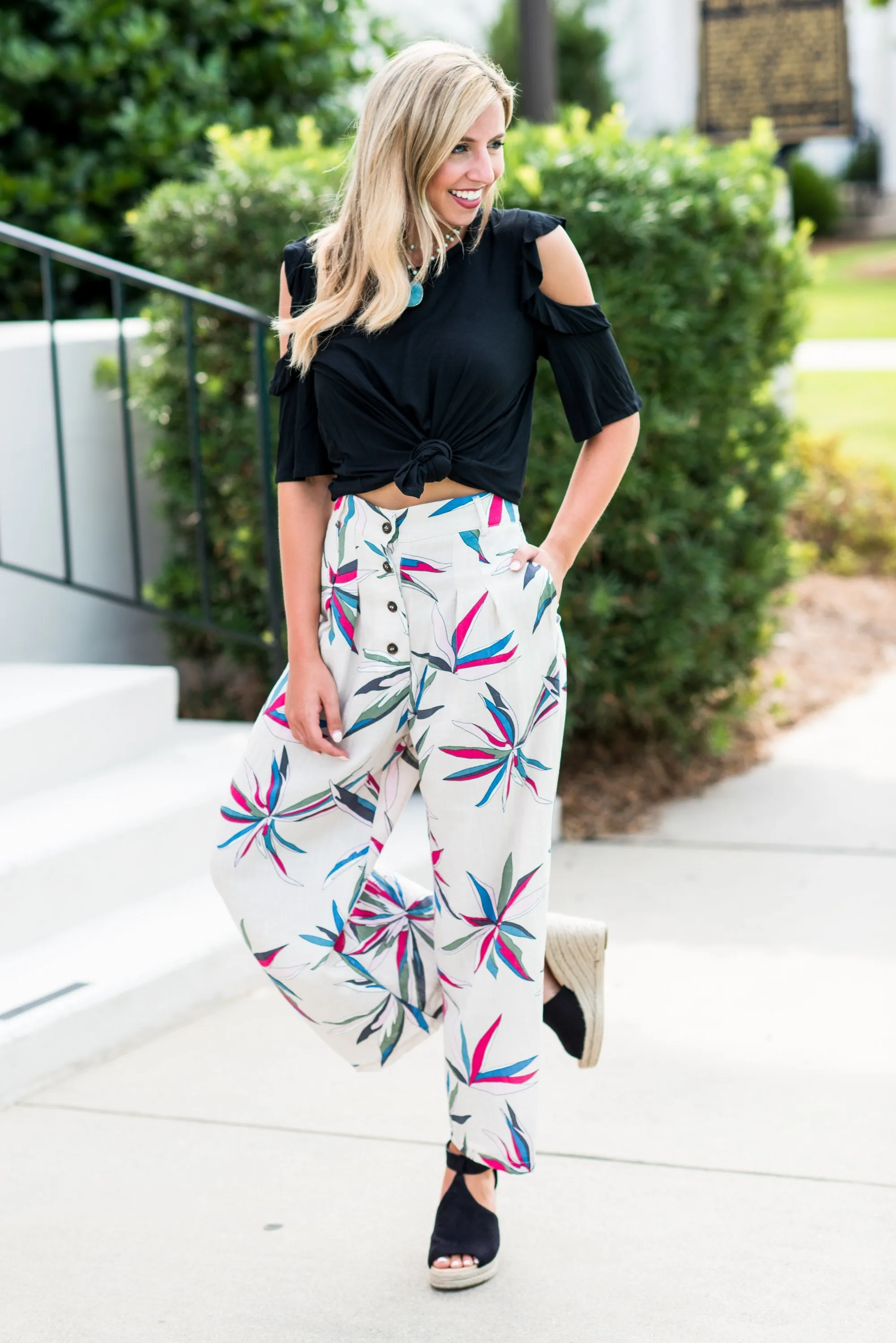 Bird Of Paradise Pants, Ivory