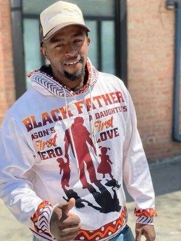 Black Father All-over Hoodie