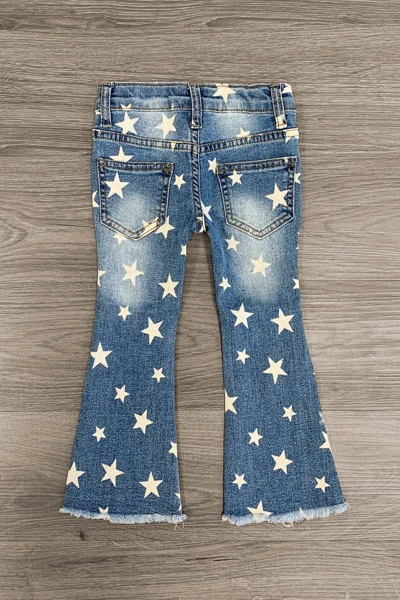 Blue Star Flare Jeans