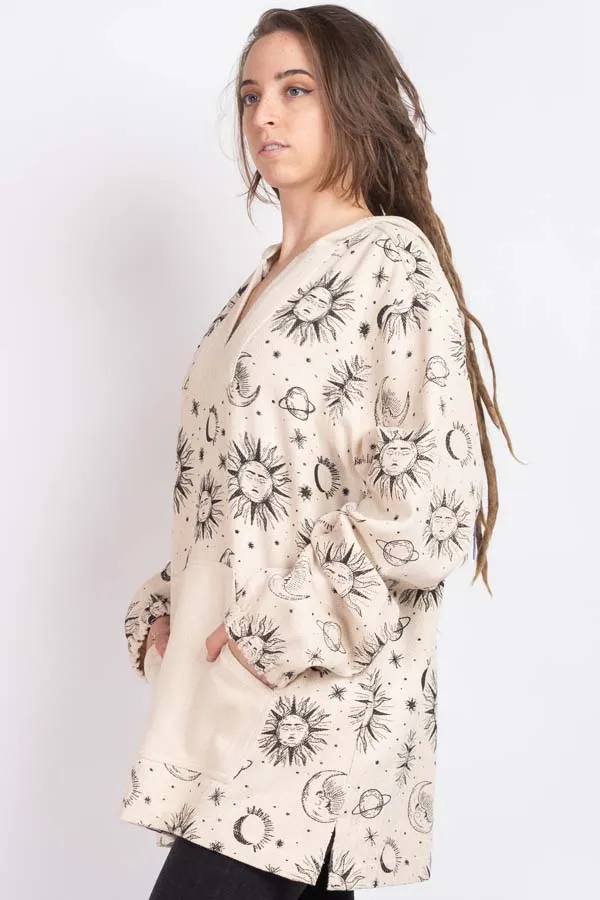 Boho Festival Printed Hoodie