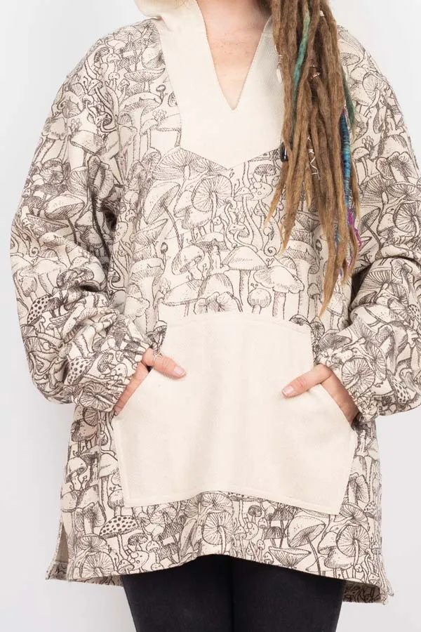 Boho Festival Printed Hoodie