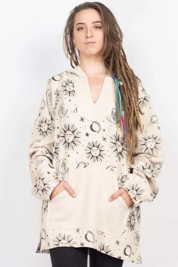 Boho Festival Printed Hoodie