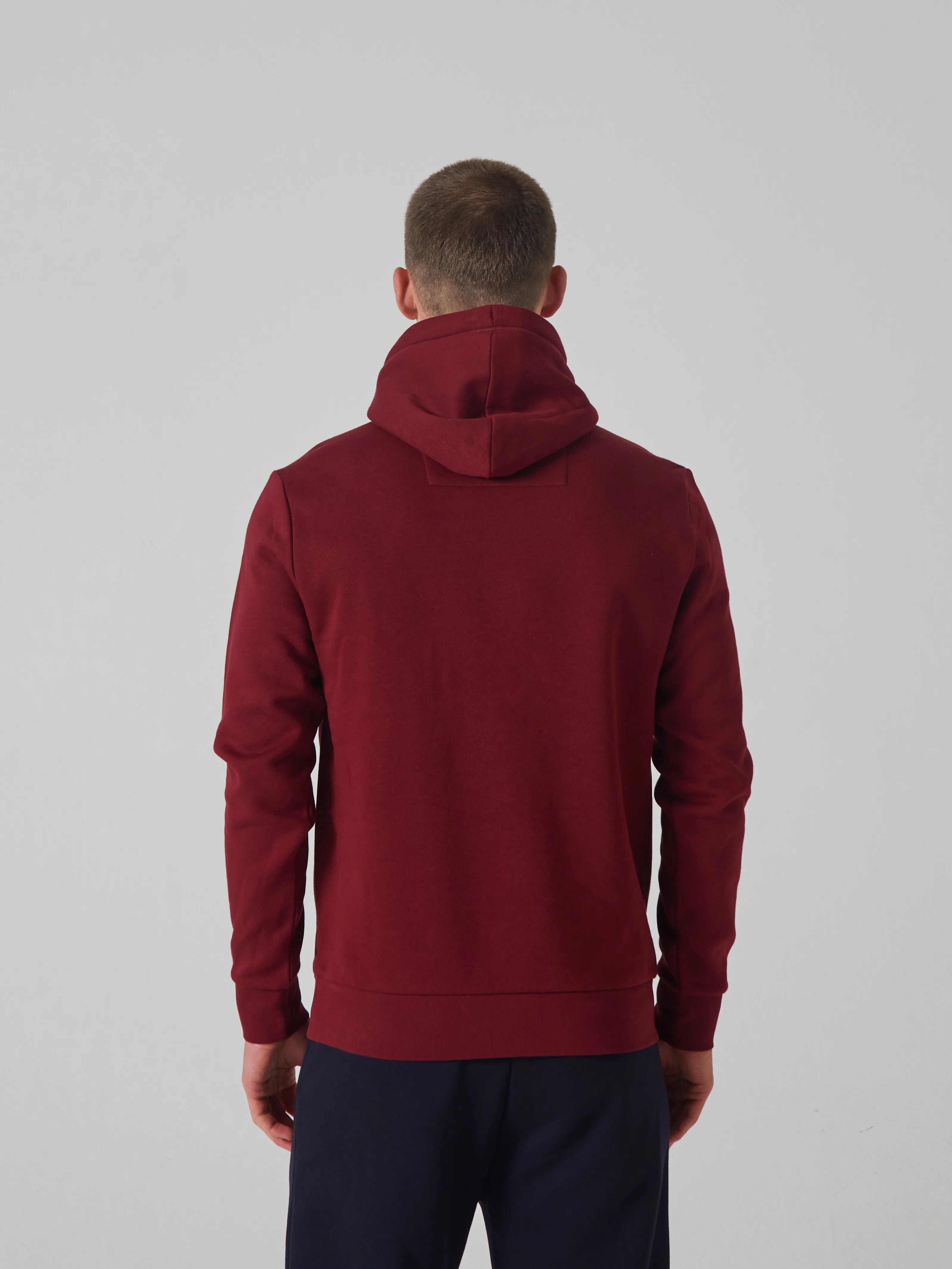 Byron Half Zip Red Plasma