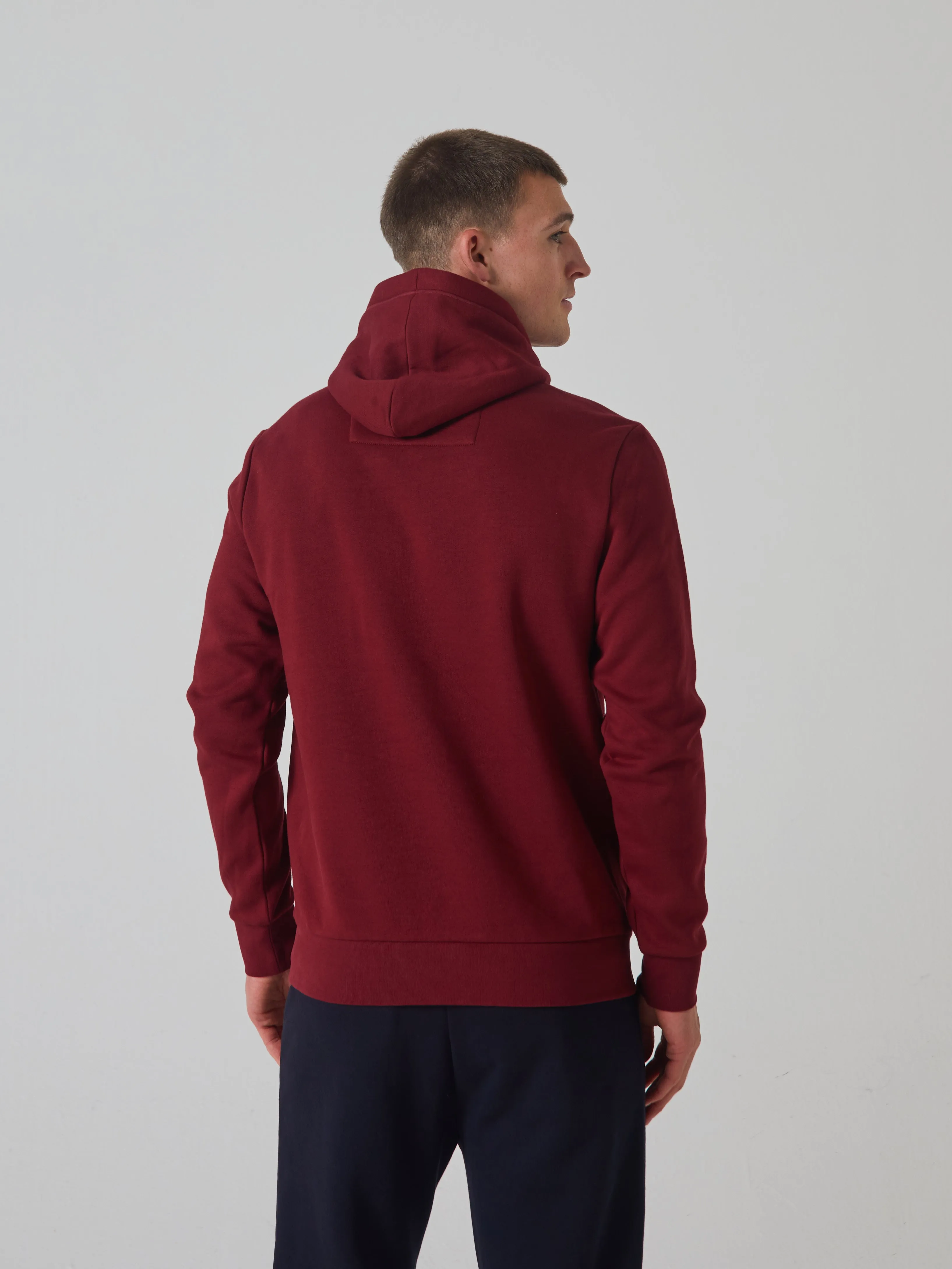 Byron Half Zip Red Plasma