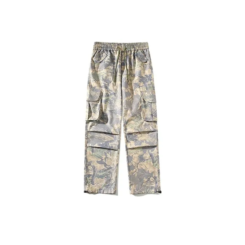 Casual Camouflage Pattern Cargo Pants