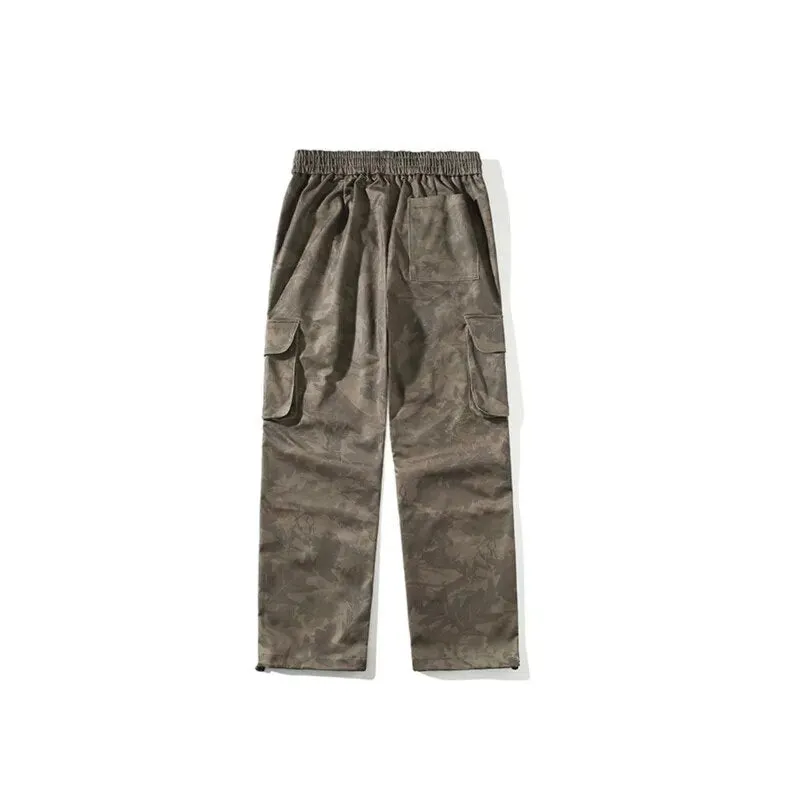 Casual Camouflage Pattern Cargo Pants