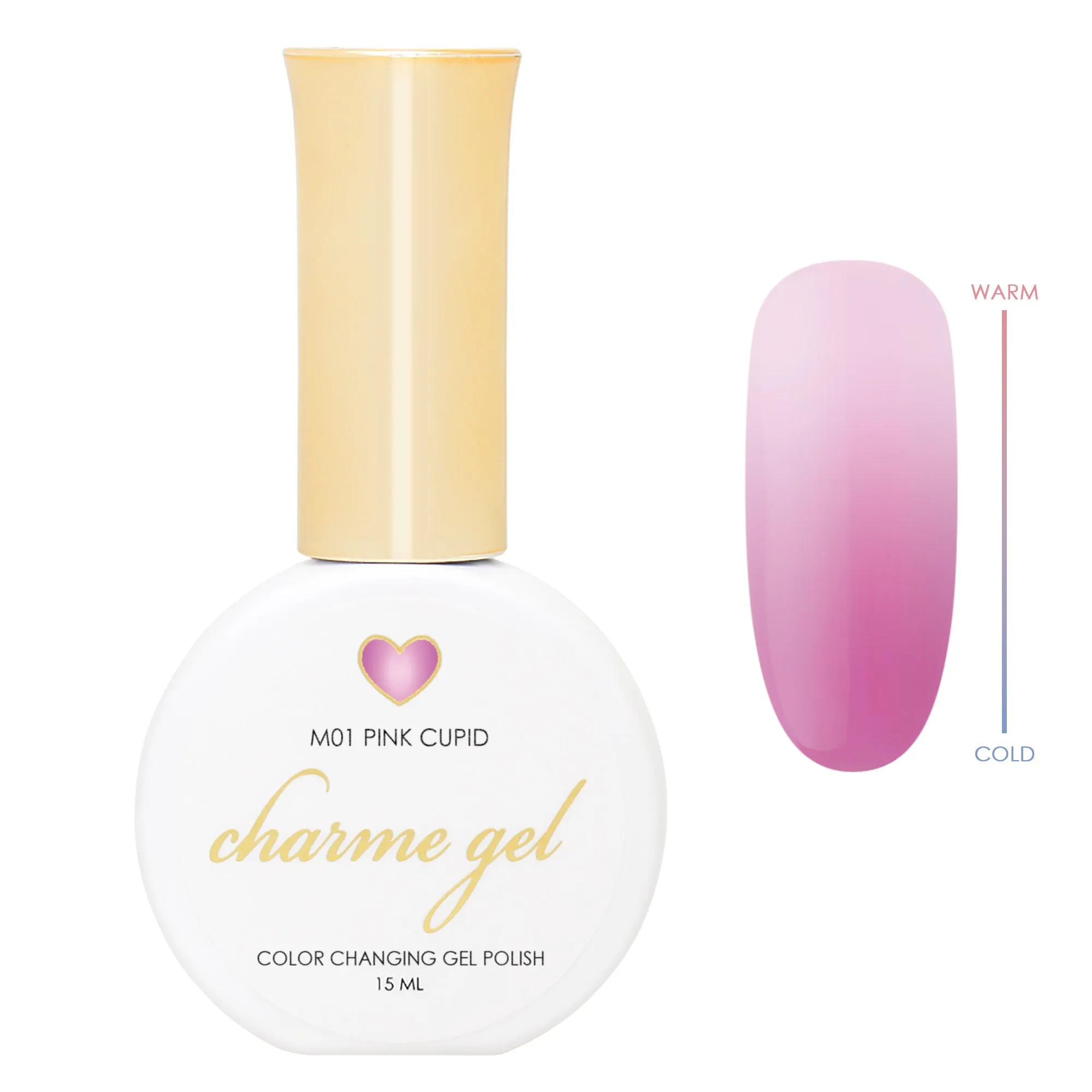 Charme Gel / Color Changing M01 Pink Cupid