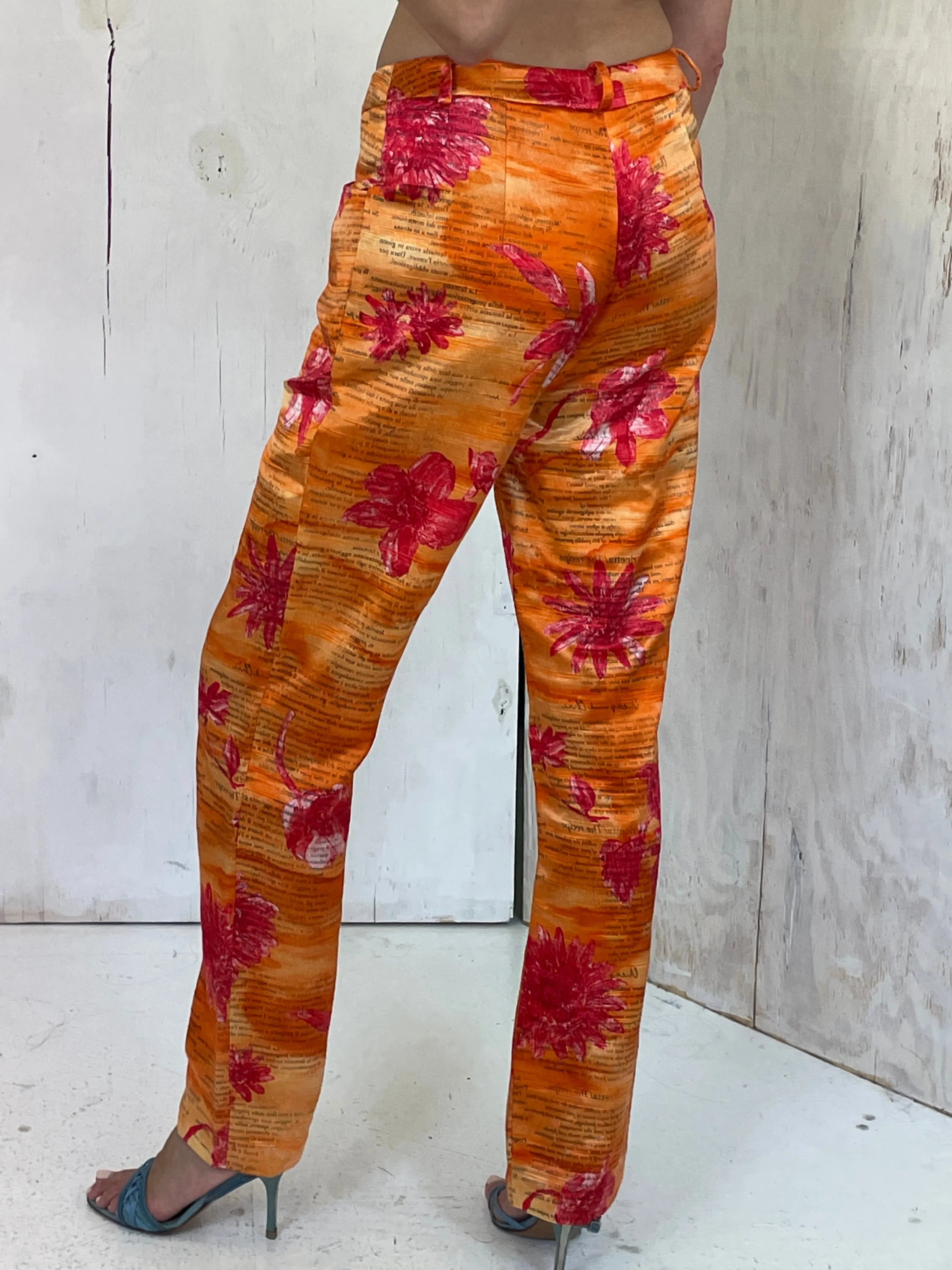 Cheap & Chic Moschino Orange Pants