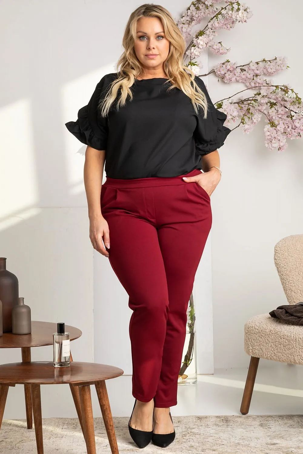 Chic Plus Size Stretch Pants - Benton Collection