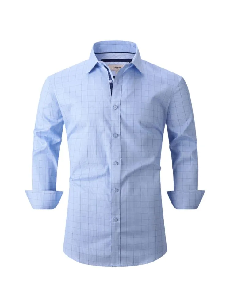 Classic 1 Like No Other check shirt, blue