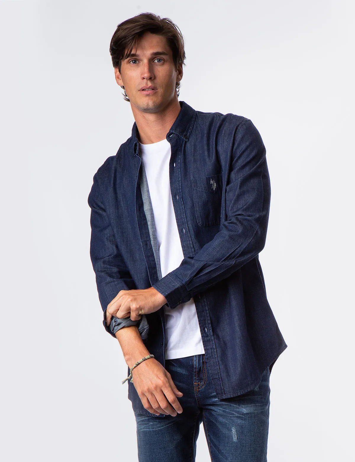 CLASSIC FIT DENIM SHIRT