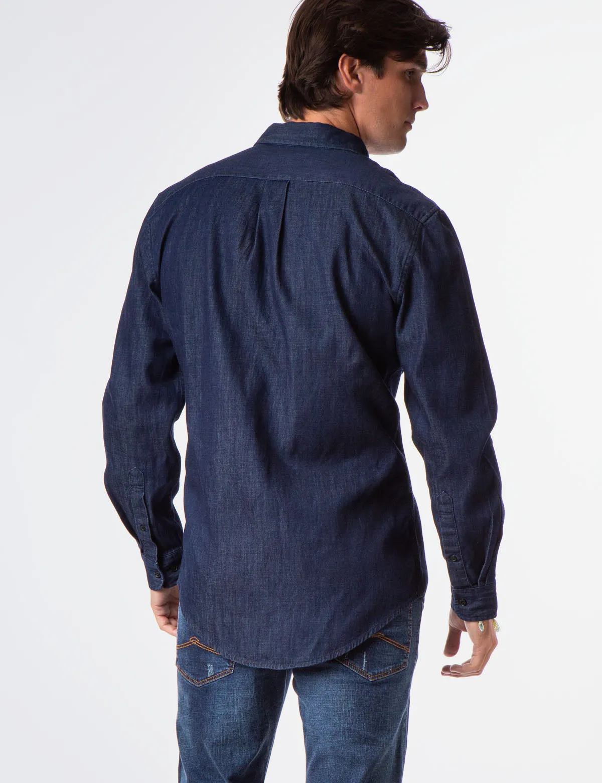 CLASSIC FIT DENIM SHIRT