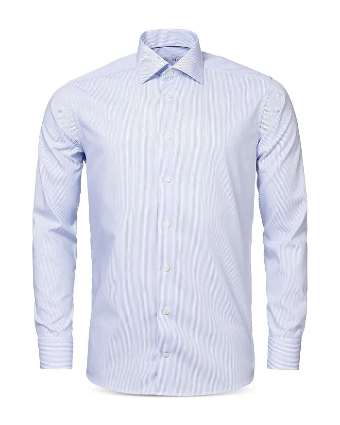 Contemporary Fit Eton Classic Bengal Striped Shirt