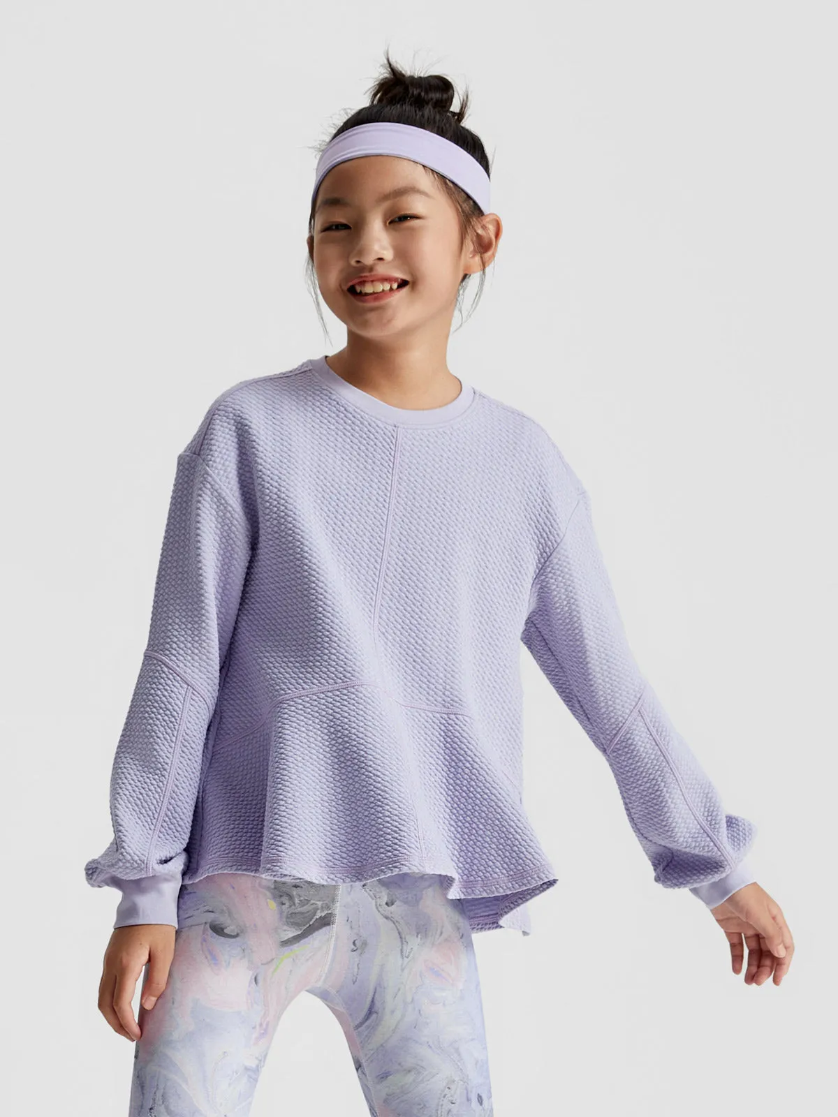 Cotton Wave Crewneck Sweater