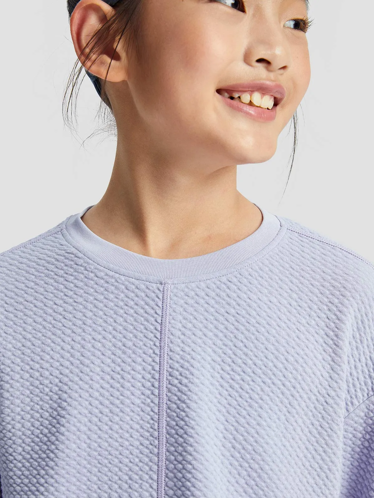 Cotton Wave Crewneck Sweater