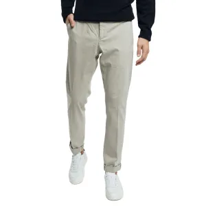 Dondup Chic Gray Gaubert Chino Trousers