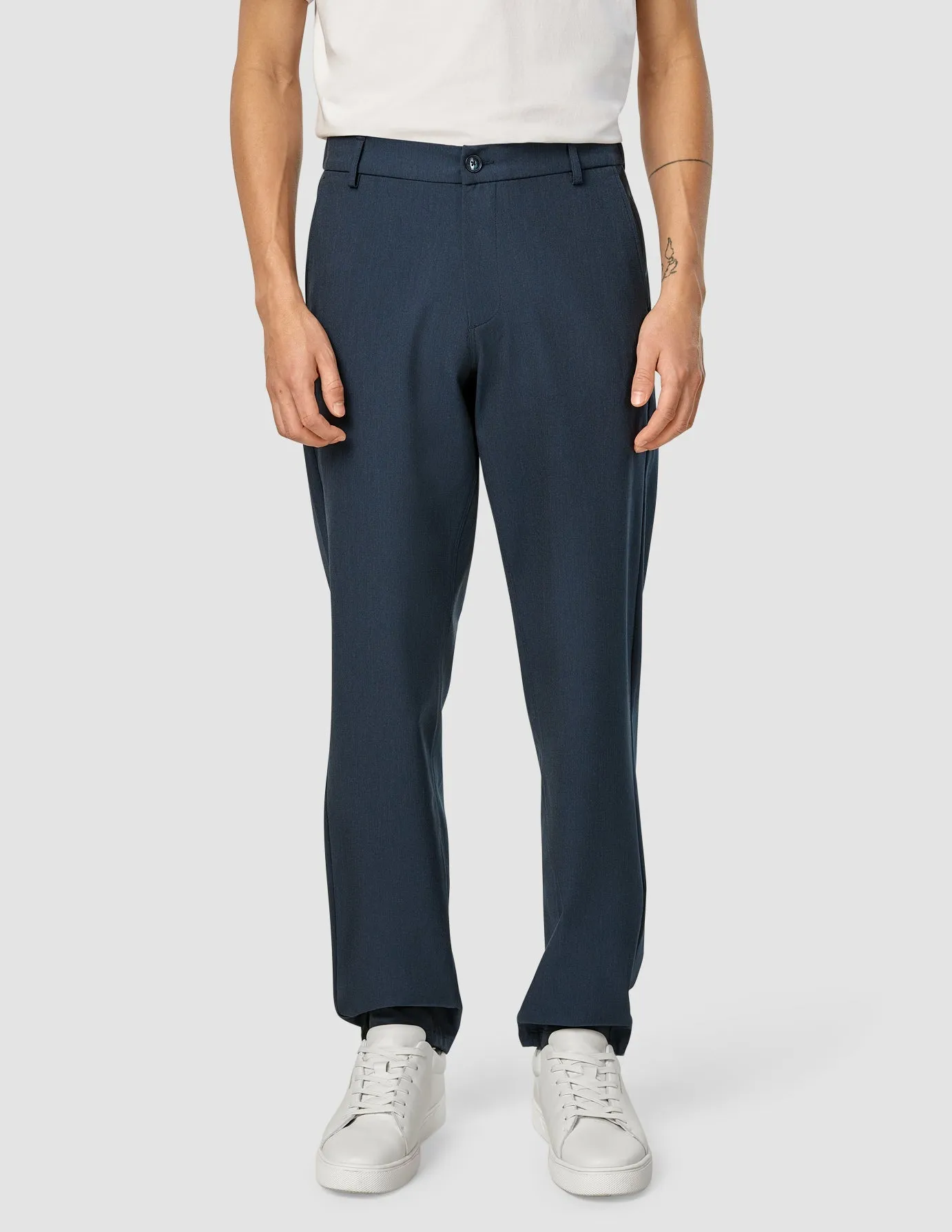 Essential Pants Relaxed Fit Navy Melange