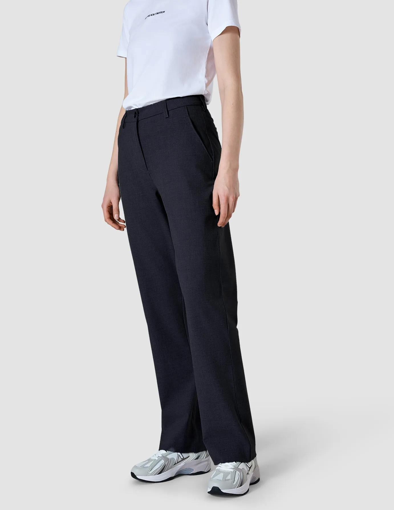 Essential Pants Straight Midnight Blue