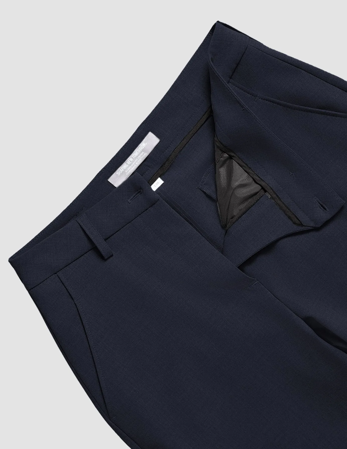 Essential Pants Straight Midnight Blue