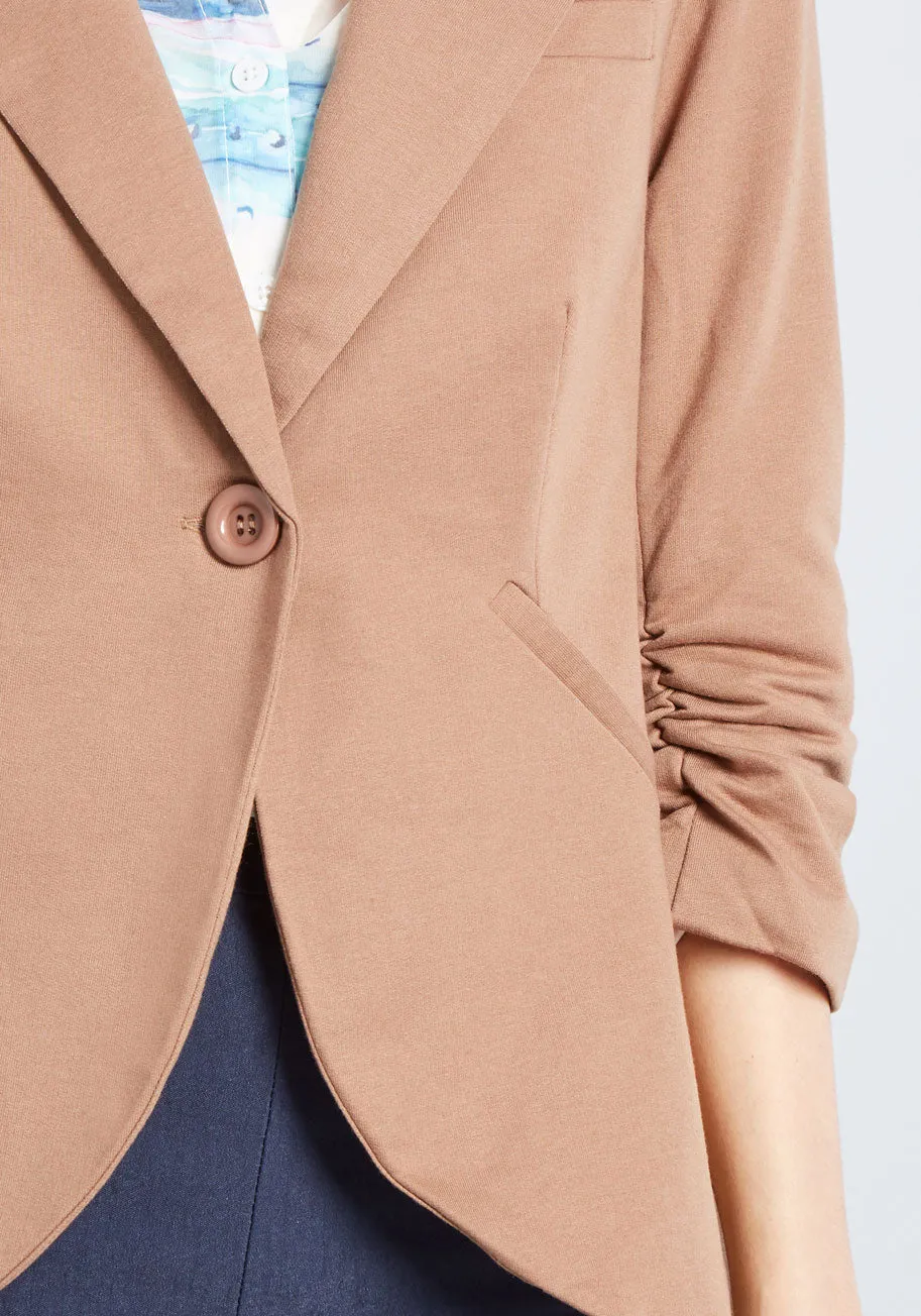 Fine and Sandy Blazer