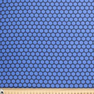 Geometric & Dots Collection Blue Circle Spots Cotton Prints