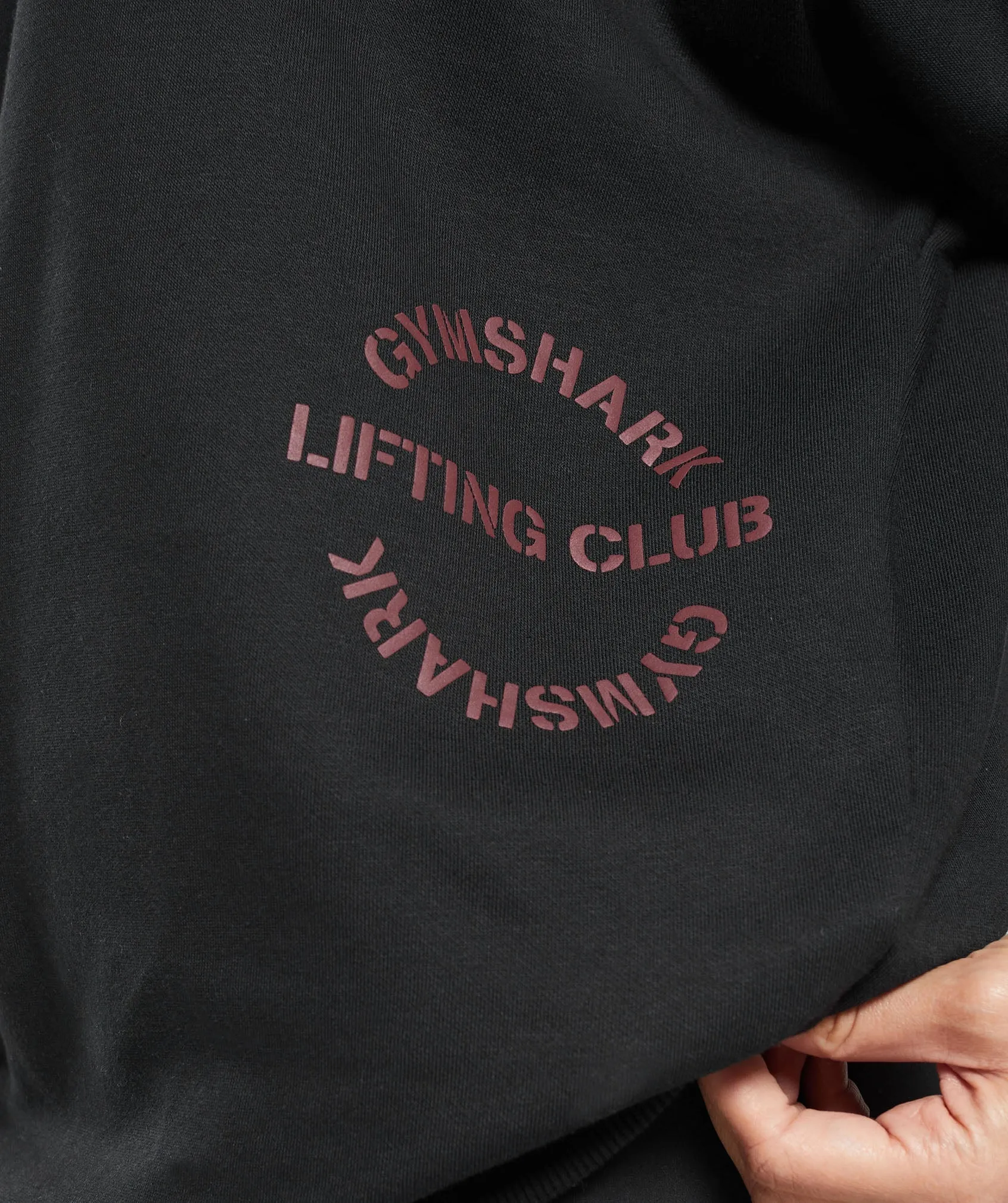 Gymshark Built Oversized Sweatshirt - Black