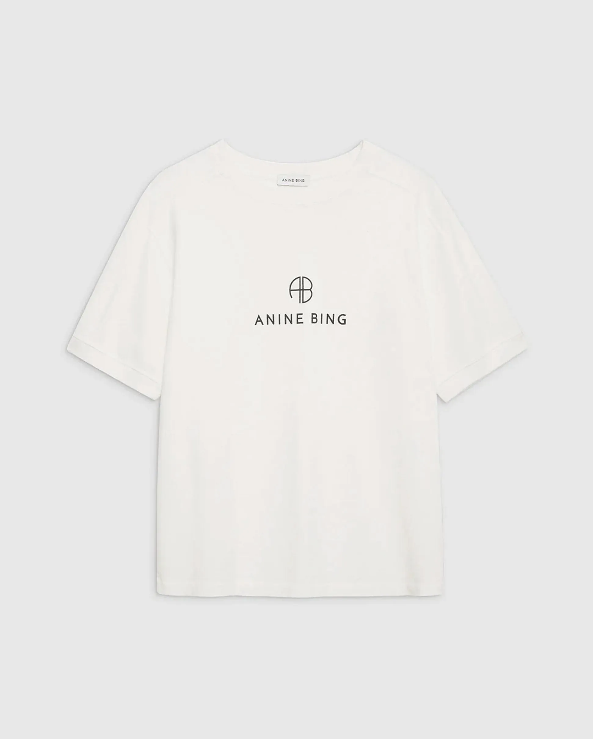 JAYLIN TEE MONOGRAM / IVORY