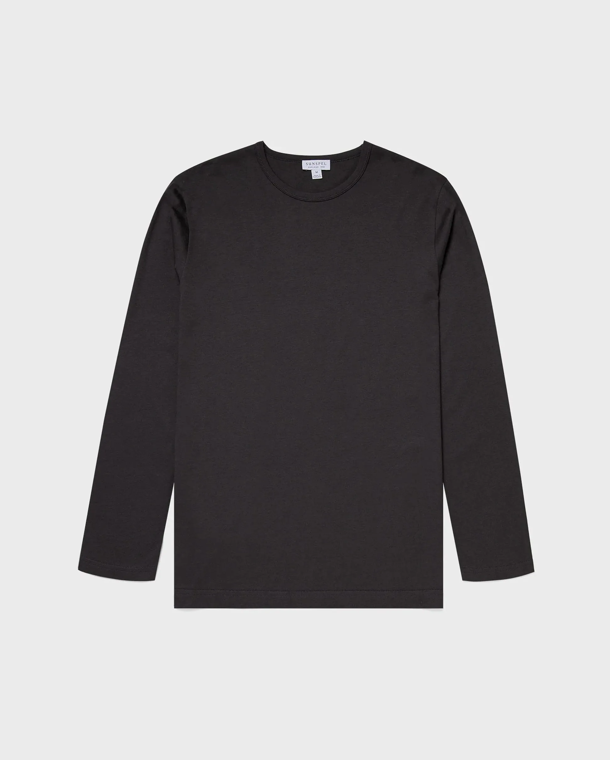 LONG SLEEVE LOUNGE T-SHIRT / CHARCOAL