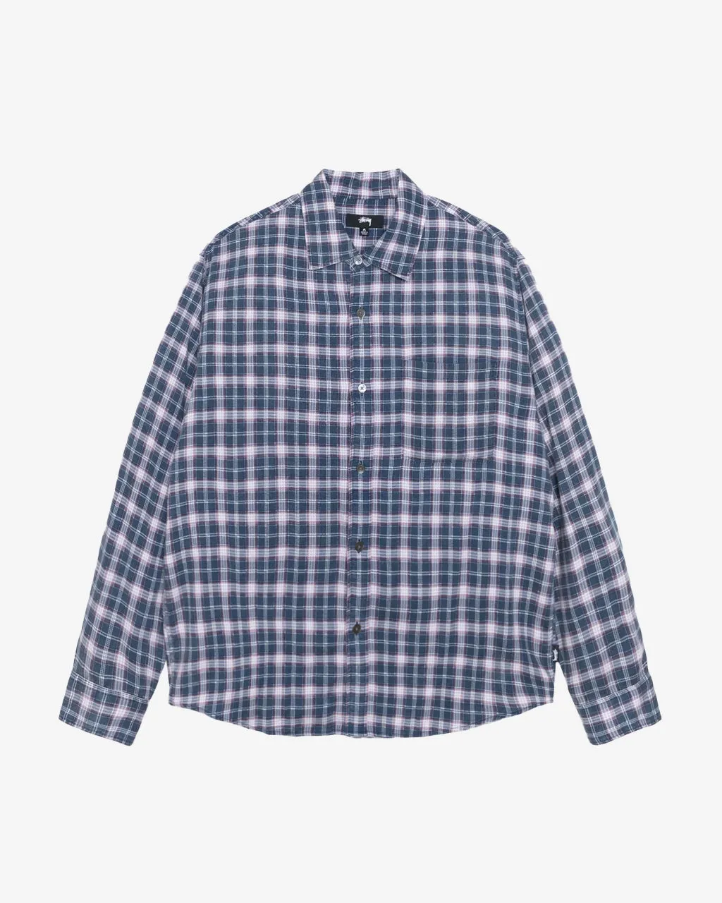 Matthew Plaid Shirt Navy