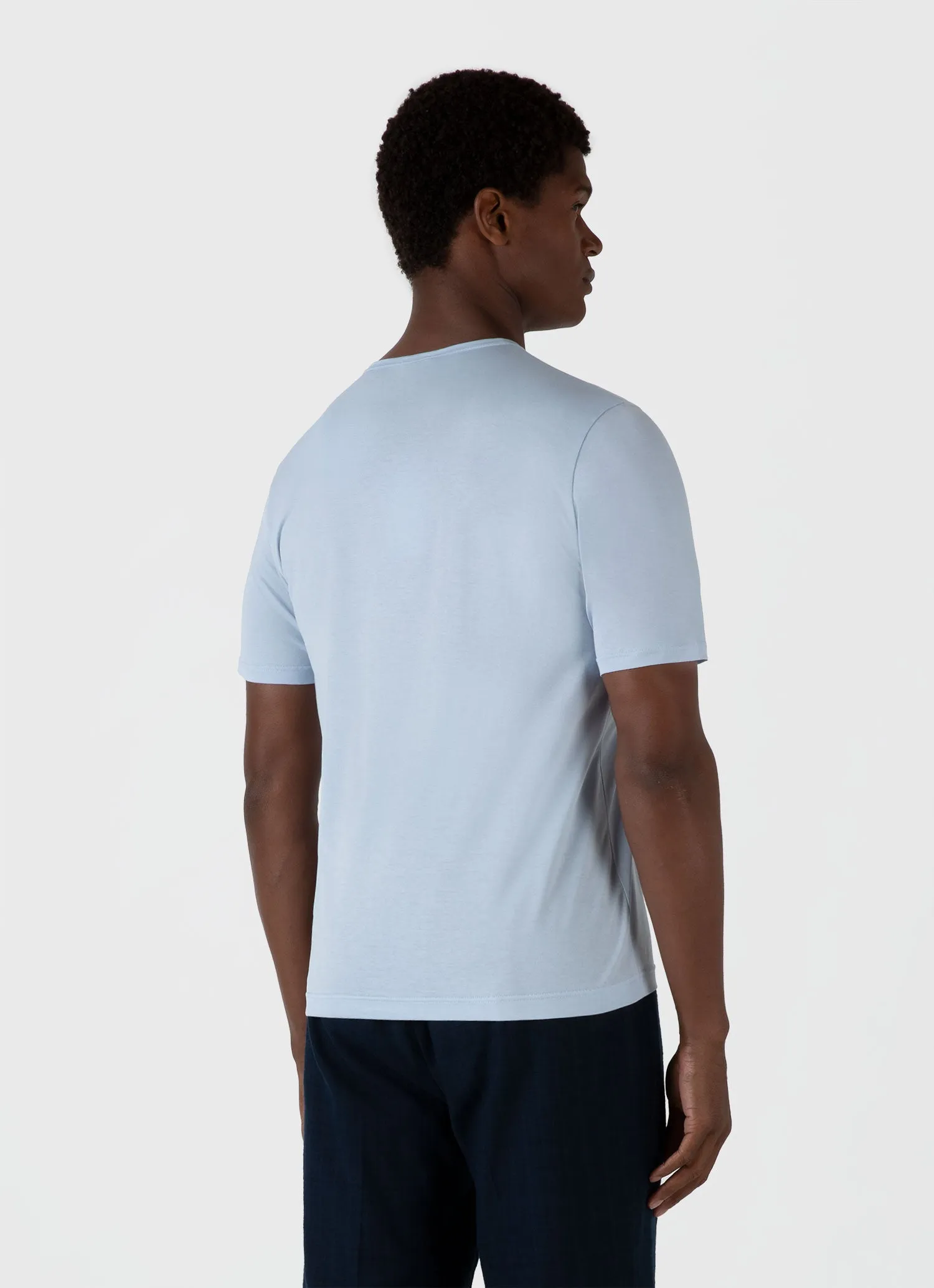 Men's Classic T-shirt in Blue Mist