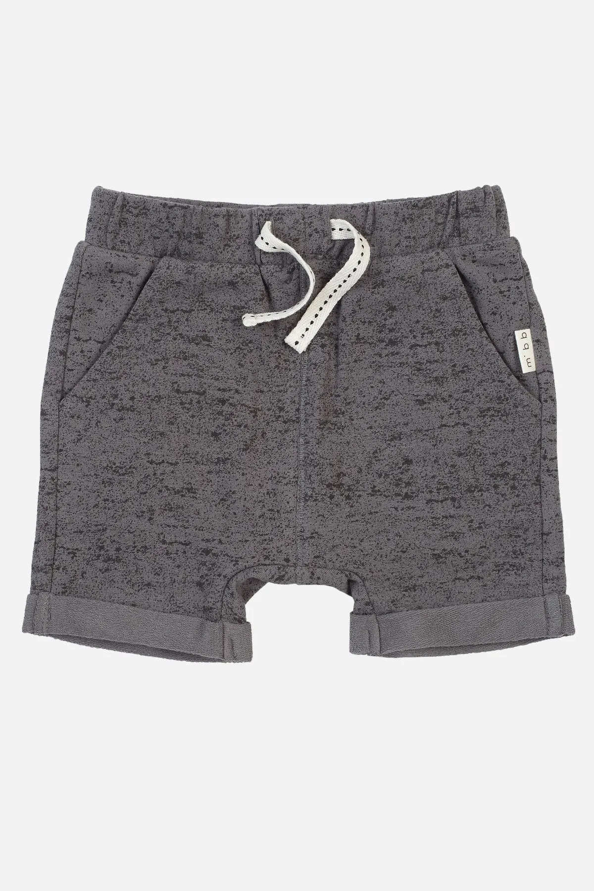 Miles Baby Everyday Baby Shorts - Light Grey (Size 6M left)