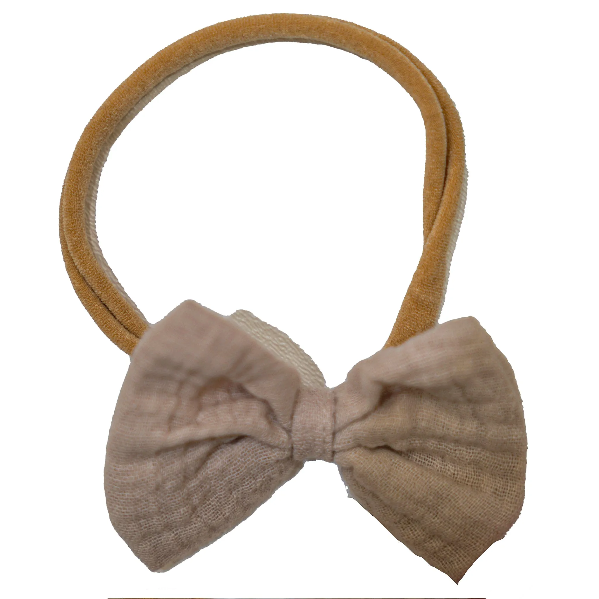 Organic Cotton Muslin Headband For Newborns