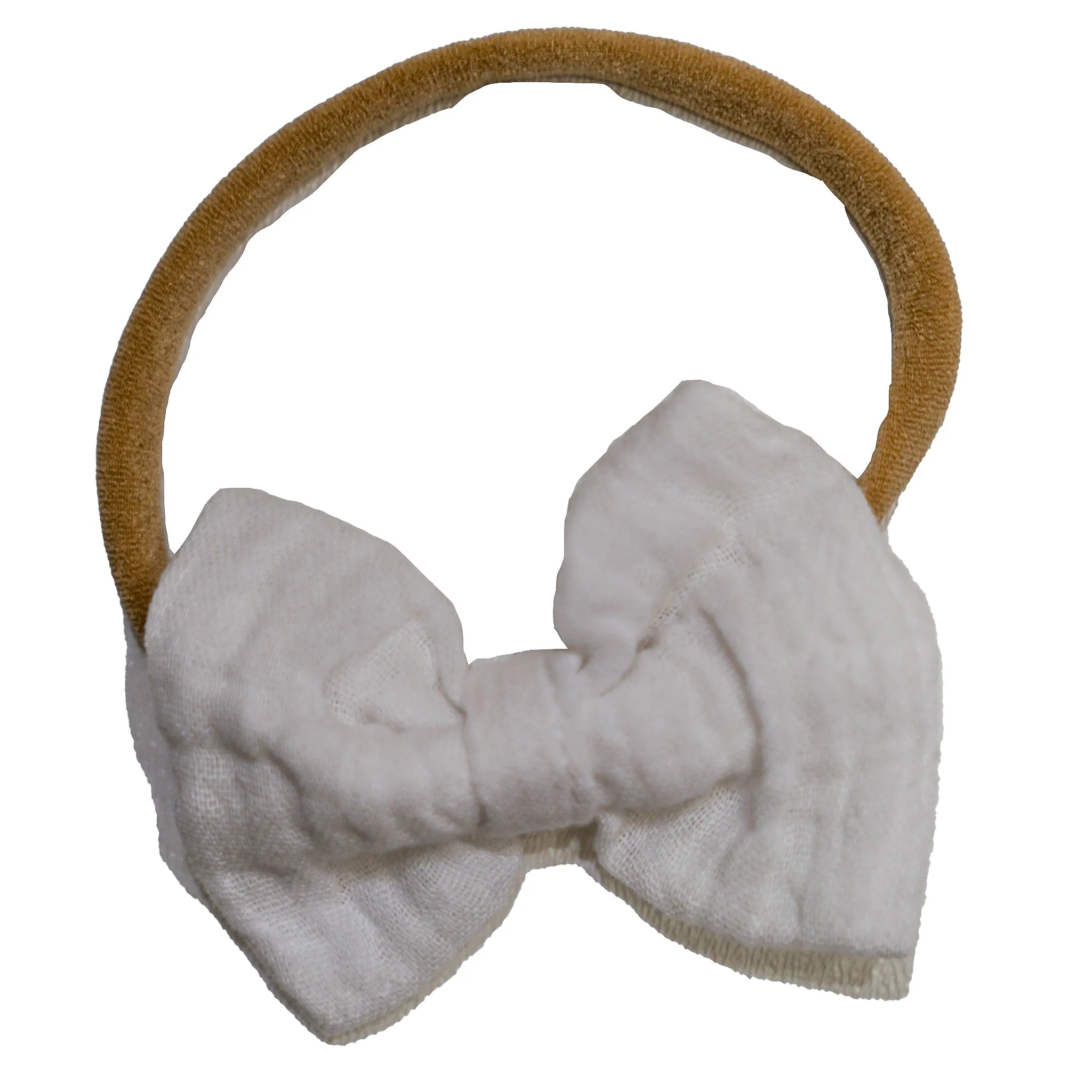 Organic Cotton Muslin Headband For Newborns