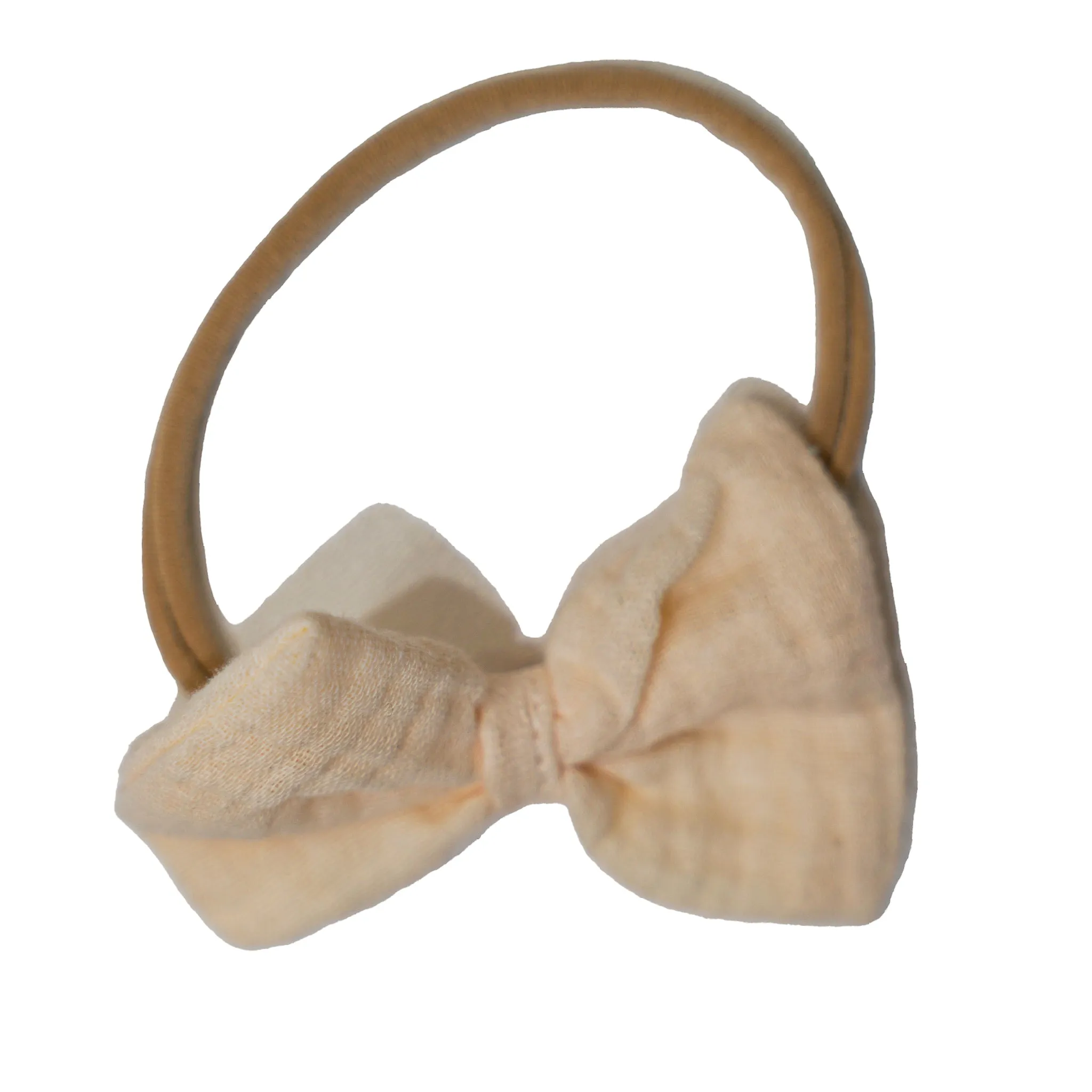 Organic Cotton Muslin Headband For Newborns