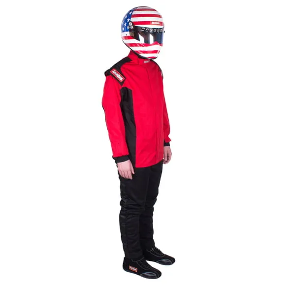 RaceQuip Single Layer Fire Suit Jacket - Red - Large - 131915