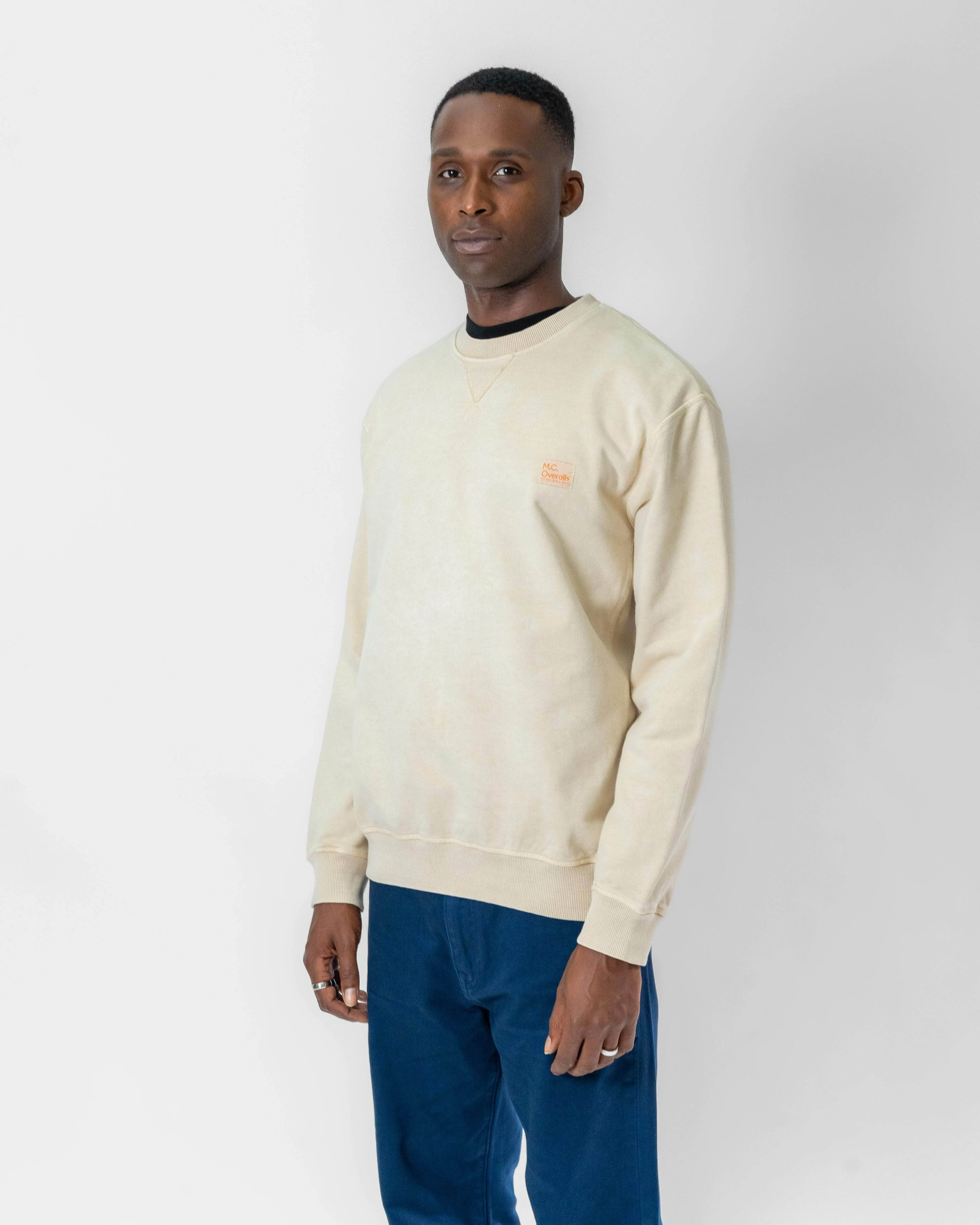 Relaxed Cotton Sweatshirt Palo Santo