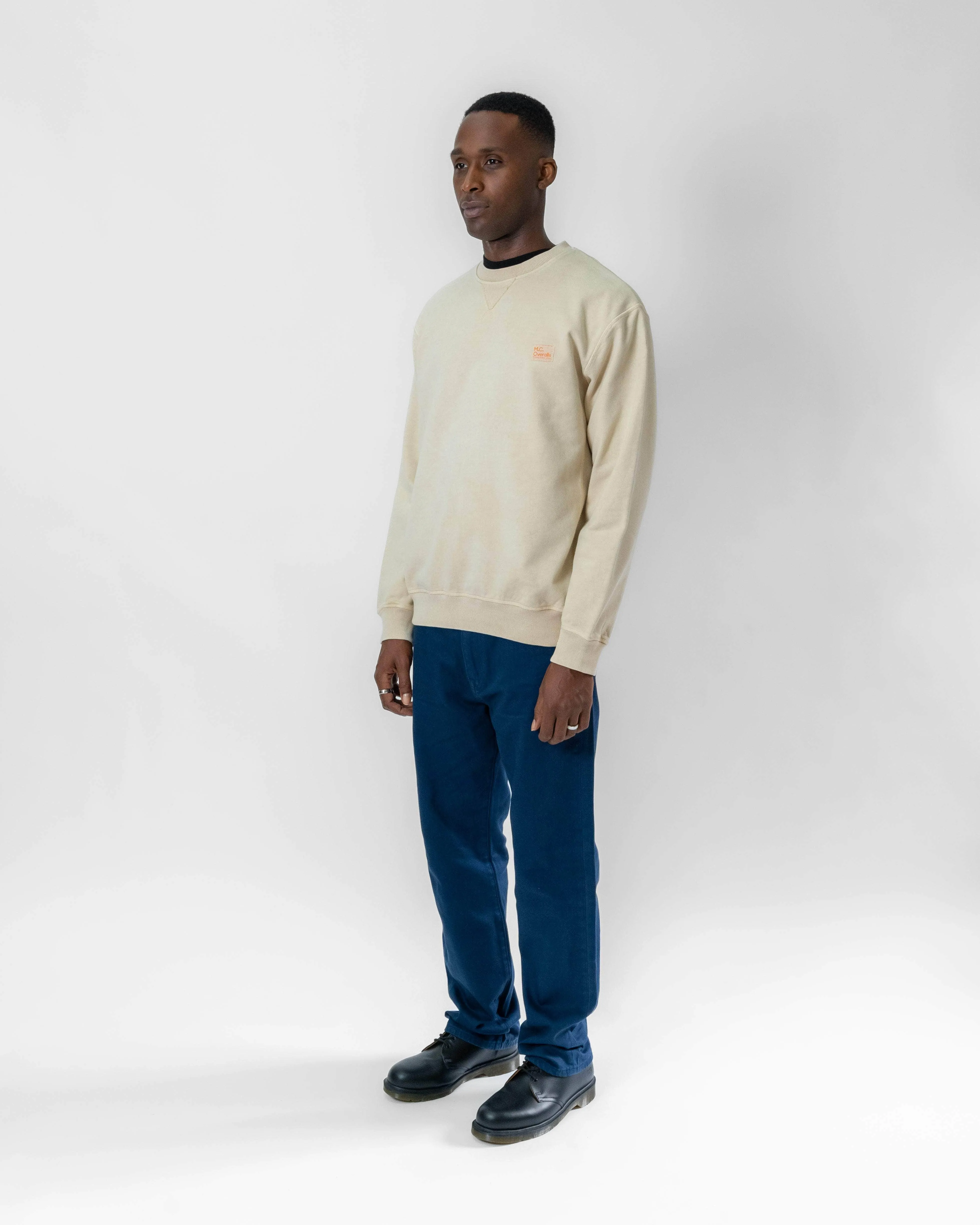 Relaxed Cotton Sweatshirt Palo Santo