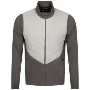 Release Full Zip Regular Fit Hybrid Jacket Steel/Alloy Grey - AW24