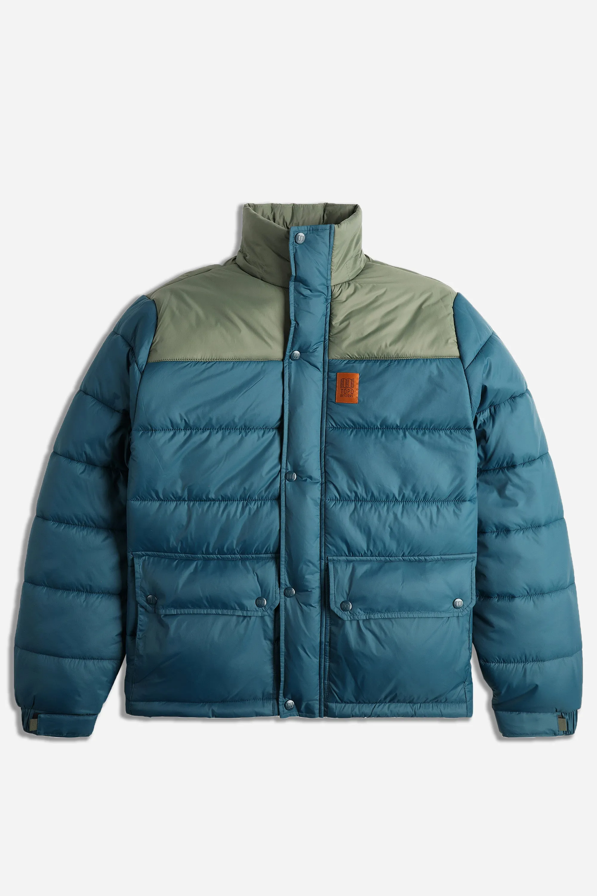 Retro Ridge Puffer Jacket M  Pond Blue/Beetle