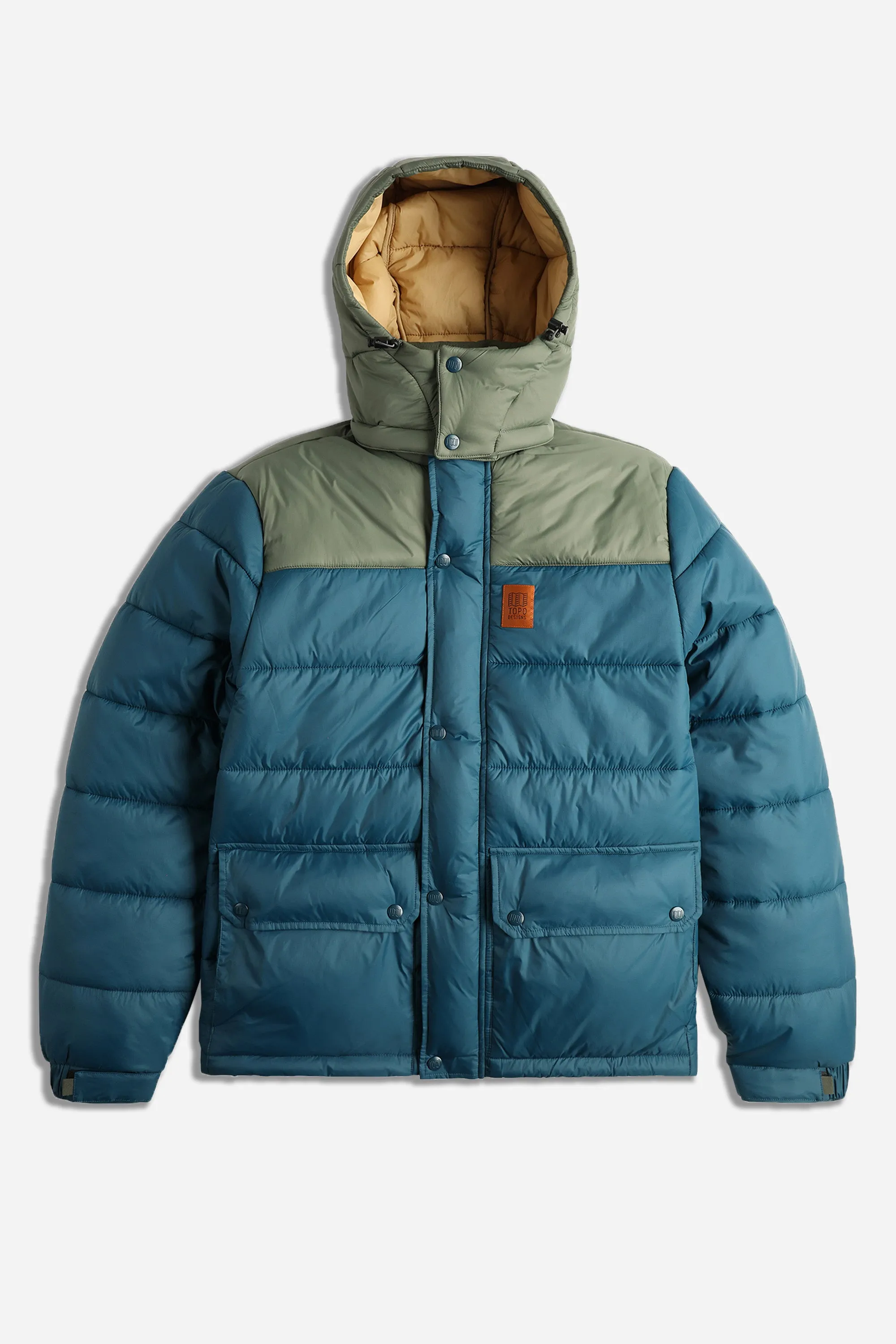 Retro Ridge Puffer Jacket M  Pond Blue/Beetle