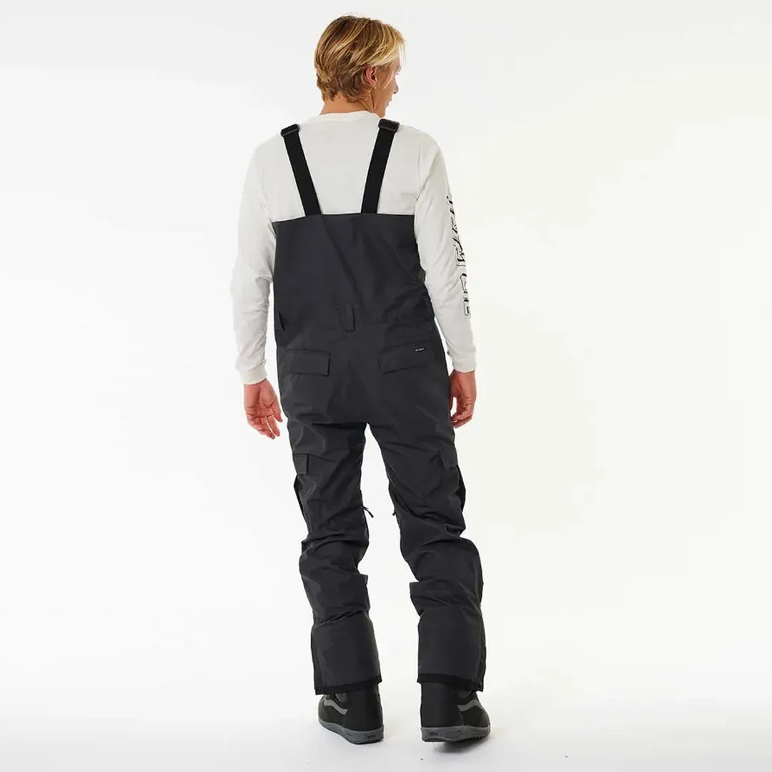 RIP CURL TAIPAN BIB PANTS BLACK