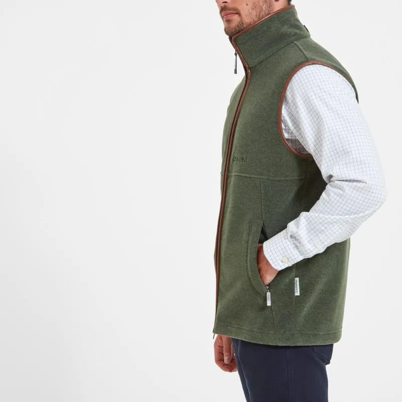 Schoffel Oakham Fleece Gilet - Cedar