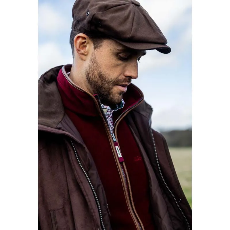 Schoffel Oakham Fleece Gilet - Claret